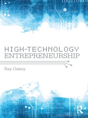 cover image of High-Technology Entrepreneurship